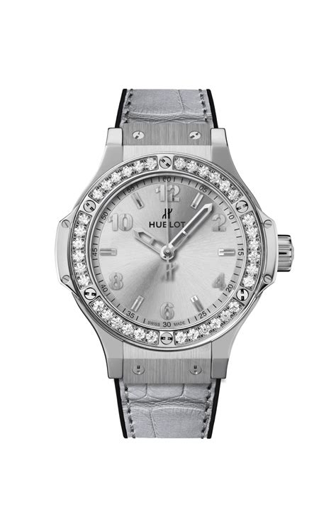 hublot big bang mit diamanten|Big Bang Monochrome Steel Diamonds 38 mm .